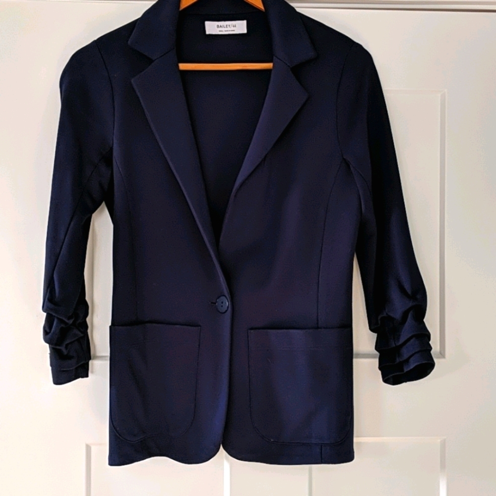 Bailey 44 Jane Knit Jacket in Navy, Size Small